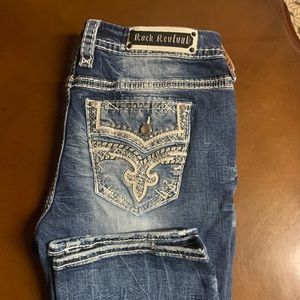Practically brand new Rock Revival Jeans